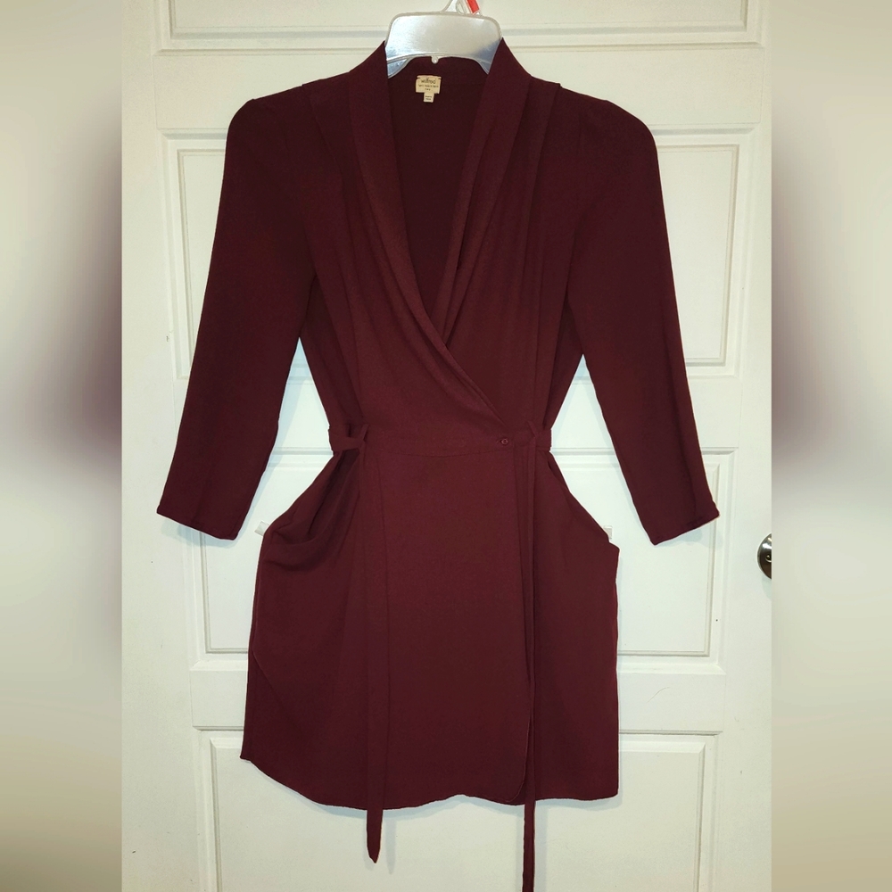 Aritzia Wilfred Wrap Dress
